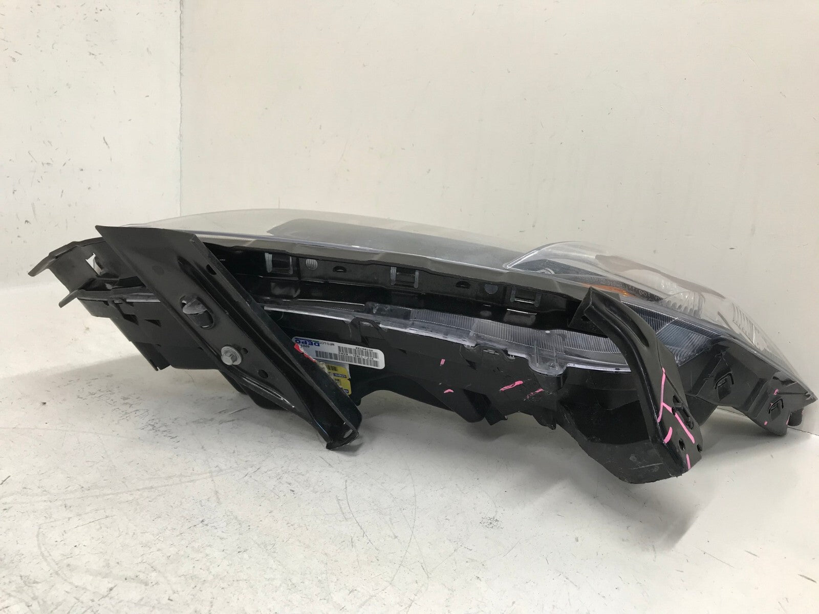 Headlight Damaged LH Driver Honda Civic Headlight Damaged 2013 2014 CAPA