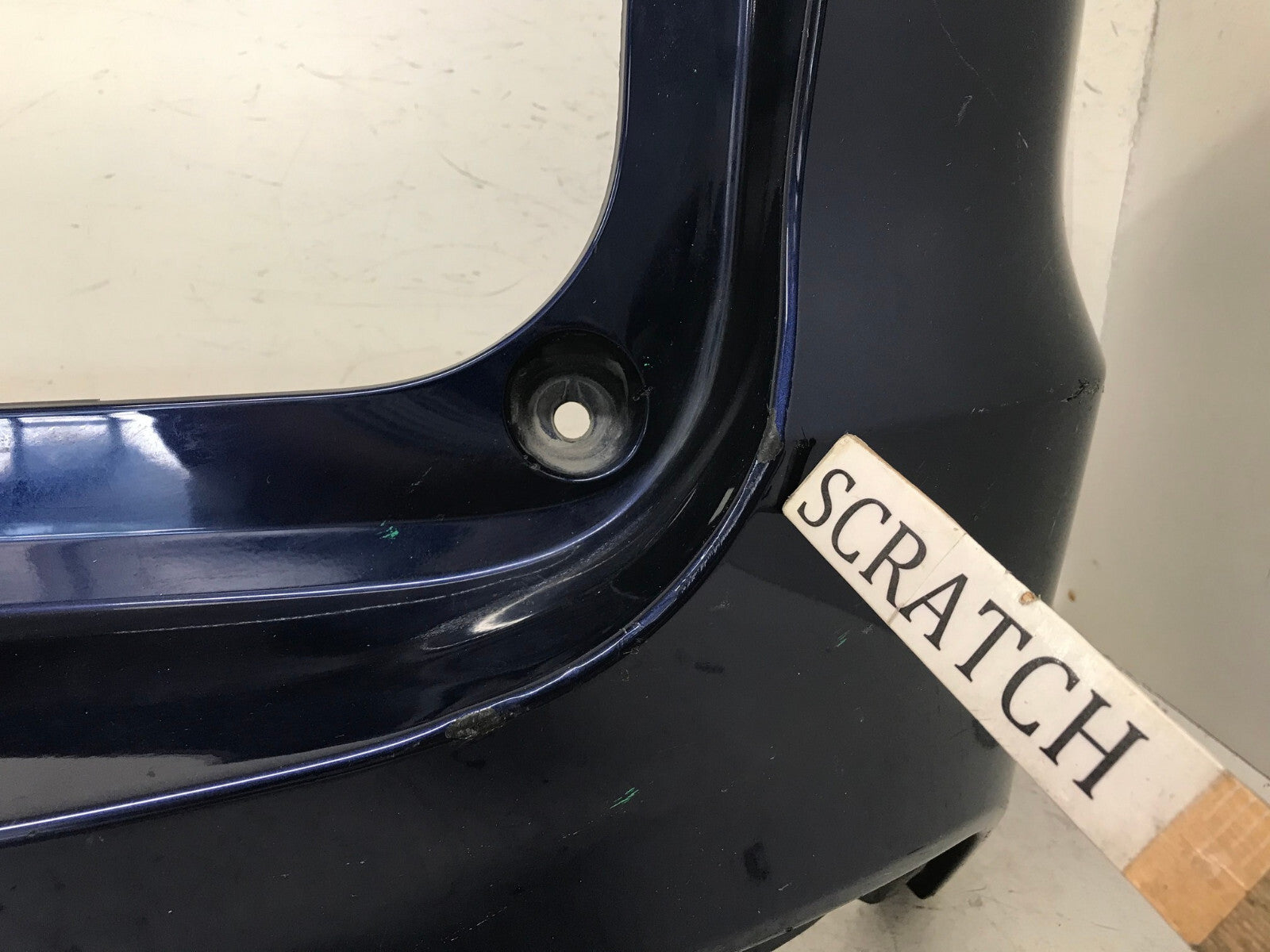 Rear Bumper Cover Blue Acura RDX Base Tech 16-2018 71501-TX4-ZY00 OEM