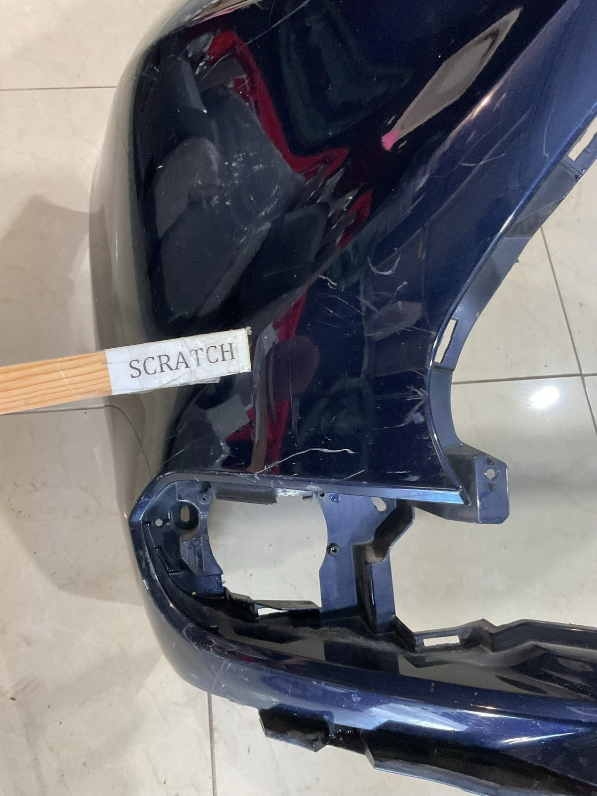 Front Bumper Cover Blue Toyota Sienna Silver 2020 2021 2022 52119+08100 OEM