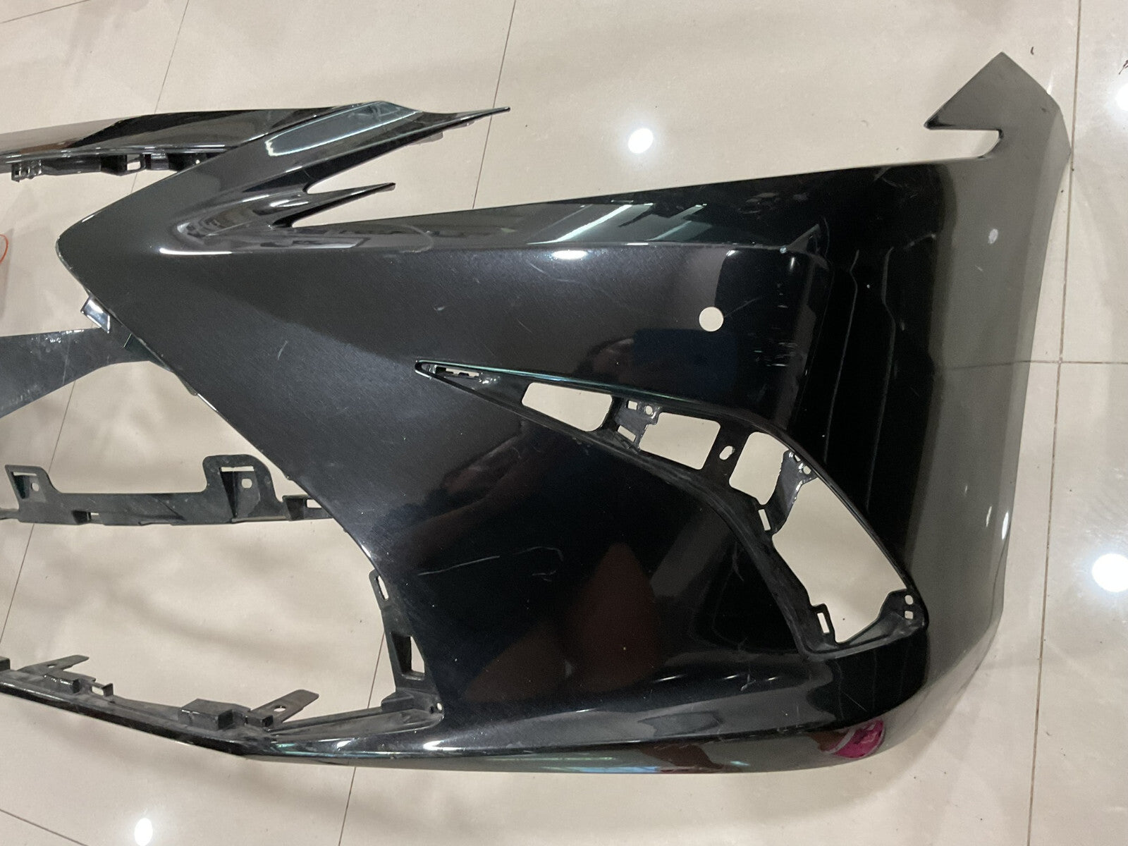 Front Bumper Cover Black 2019 2020 Lexus ES350 F-Sport 52119-06J00 OEM