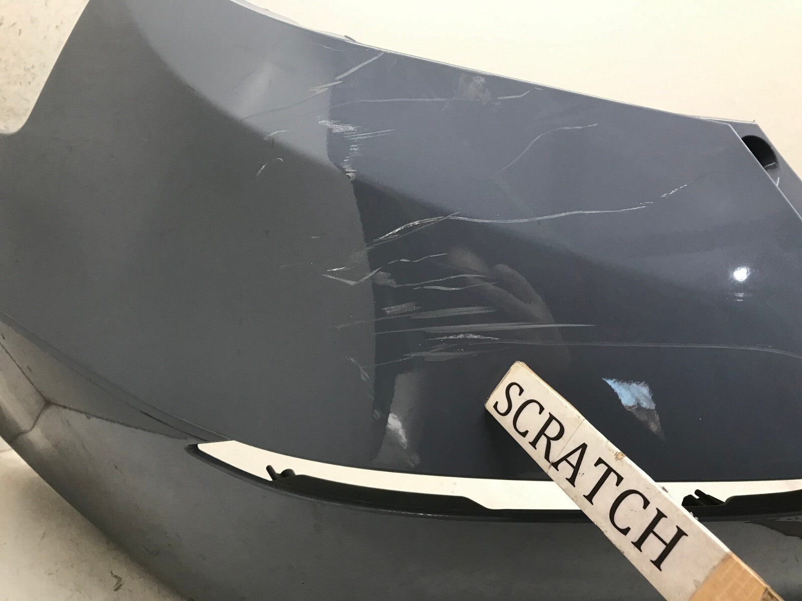 Rear Bumper Cover Gray Honda Accord EX EX L Hybrid 2018 2019 71501-TVA-A000 OEM