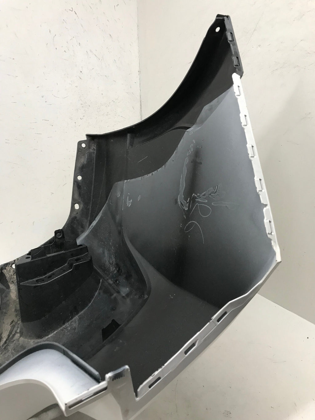 Rear Bumper Cover White 2018-2021 Subaru Crosstrek Base/Prem w/Sensor Holes OEM