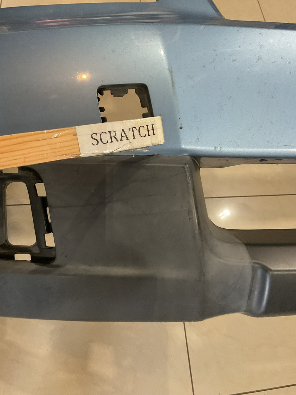 Front Bumper Cover Blue 2010-2012 Subaru Outback 577040j09a OEM
