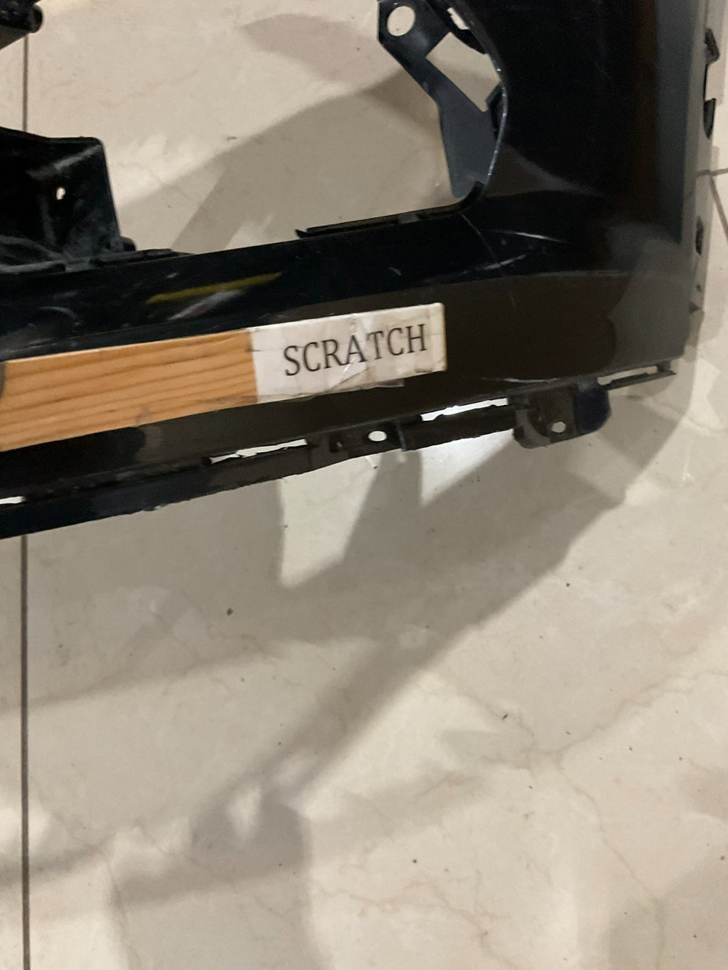 Front Bumper Cover Black 2017 - 2019 Ford Escape gj54-1757 OEM