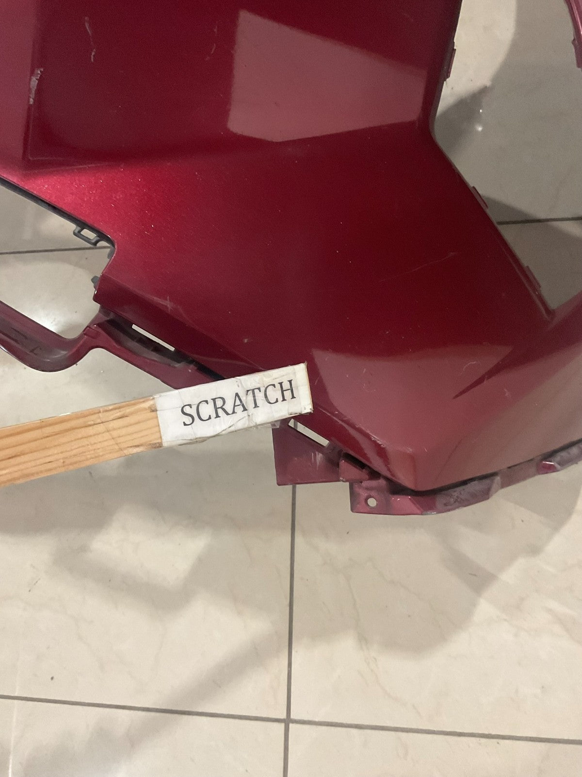 Front Bumper Cover Red 2022-2023 Toyota RAV4 52119+42b20 OEM
