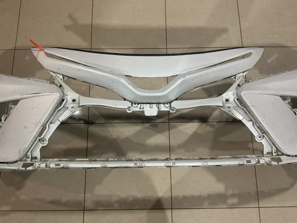 Front Bumper Cover White 2021-2023 Toyota Camry SE XSE CAPA