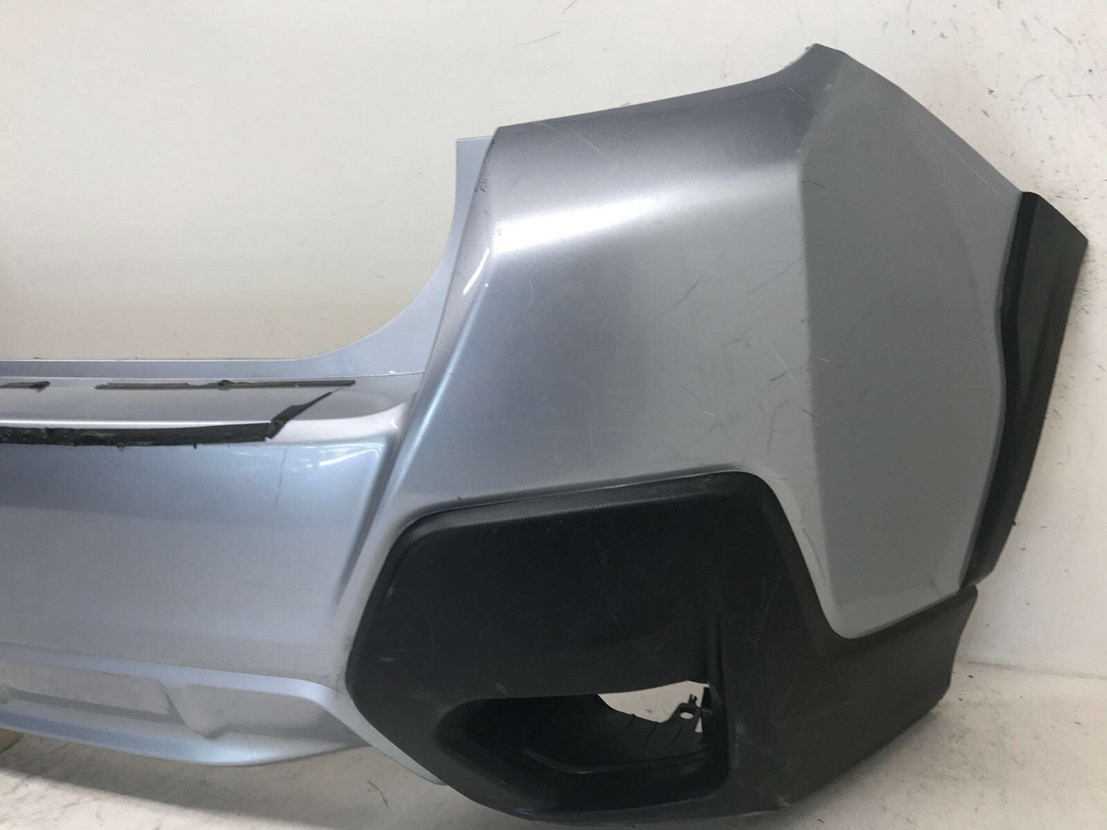 Rear Bumper Cover Subaru CrossTrek Silver 2018 2019 CAPA