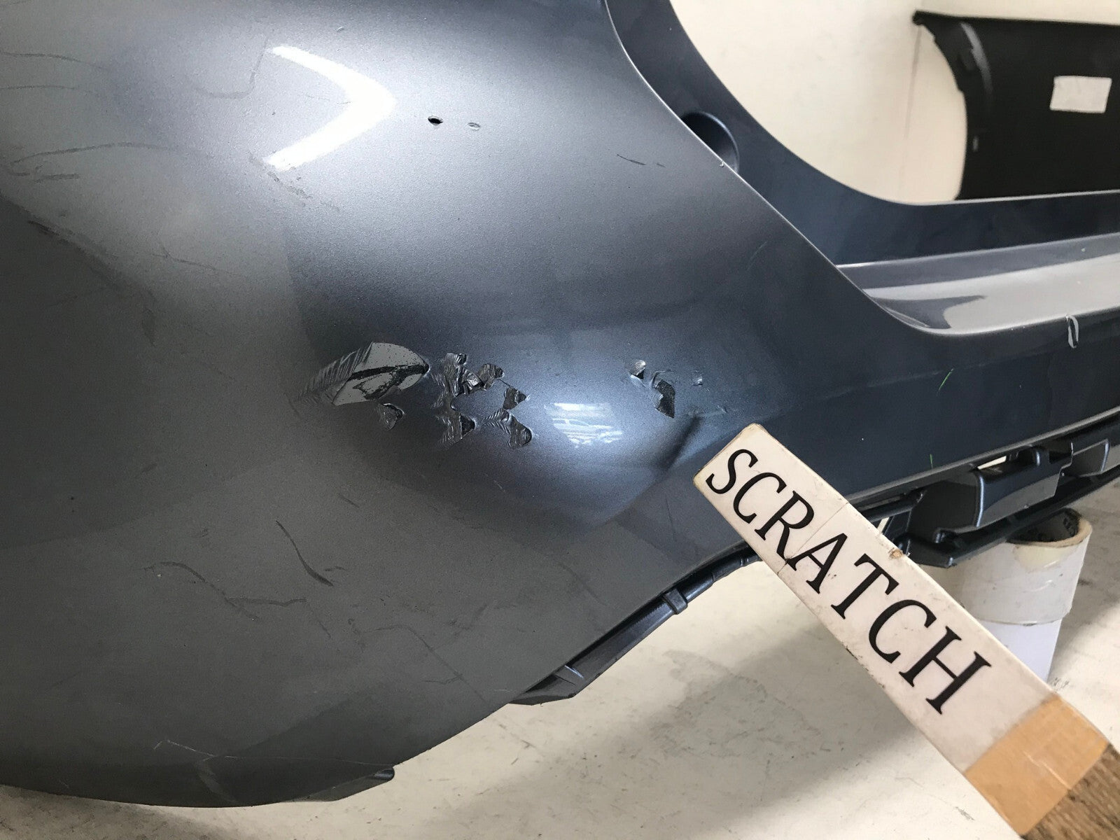 Rear Bumper Cover Gray 20-2021 Toyota Highlander L/LE/XLE/Hybrid 52159-0E170 OEM