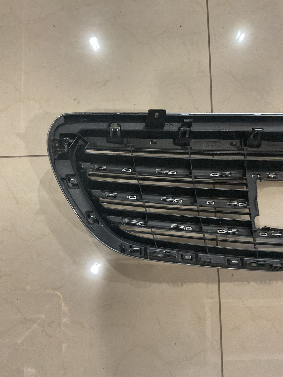 Grille Grill Silver Black 2014-2016 Mercedes Benz E Class CAPA