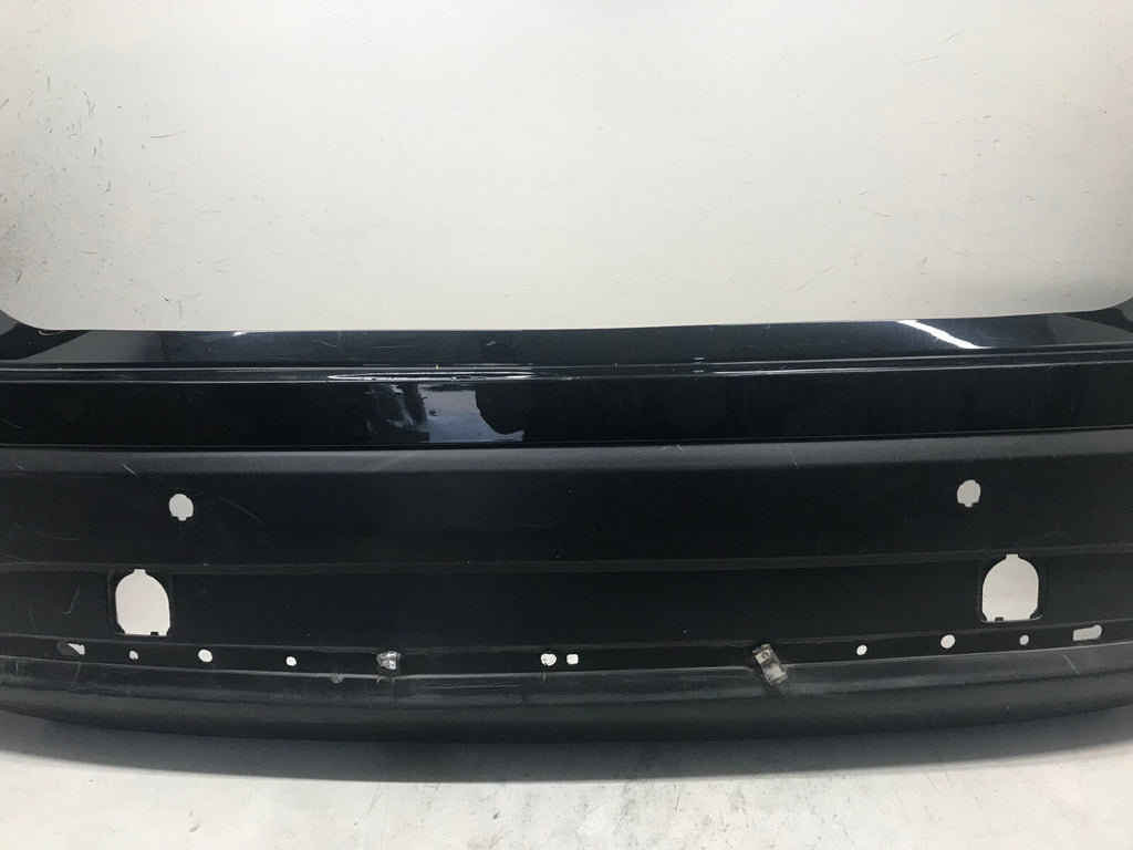 Rear Bumper Cover Black Mazda CX-9 Sport/Touring 16-2018 w/Sensor Holes OEM