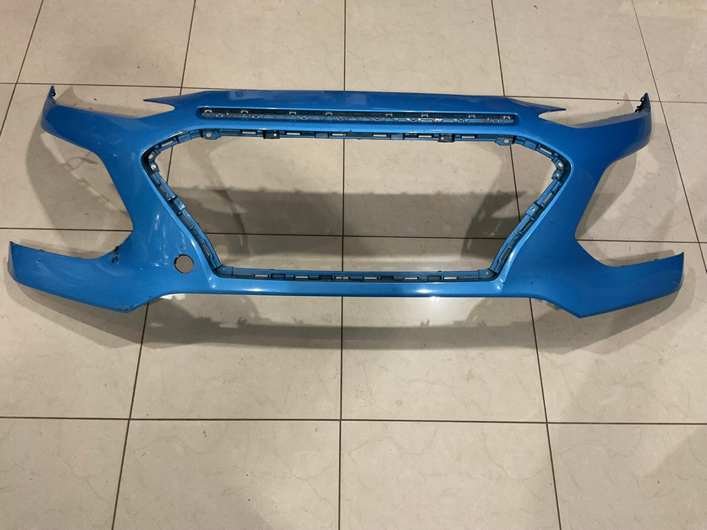 Front Upper Bumper Cover Blue 2018-2020 Hyundai Kona SE SEL 86511+j9000 OEM