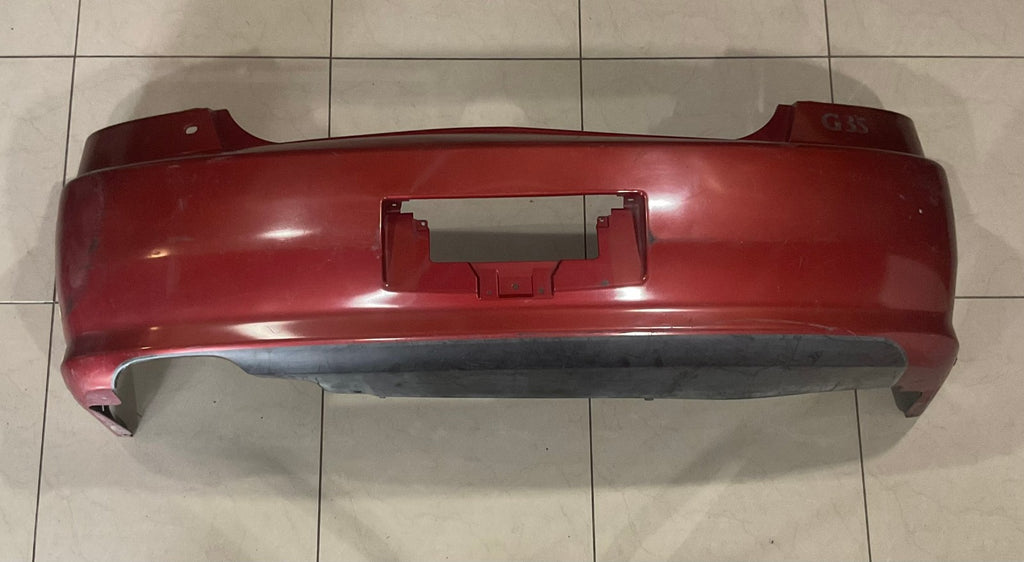 Rear Bumper Cover Red 2005-2006 Infiniti G35 Sedan 82022+AC740 OEM