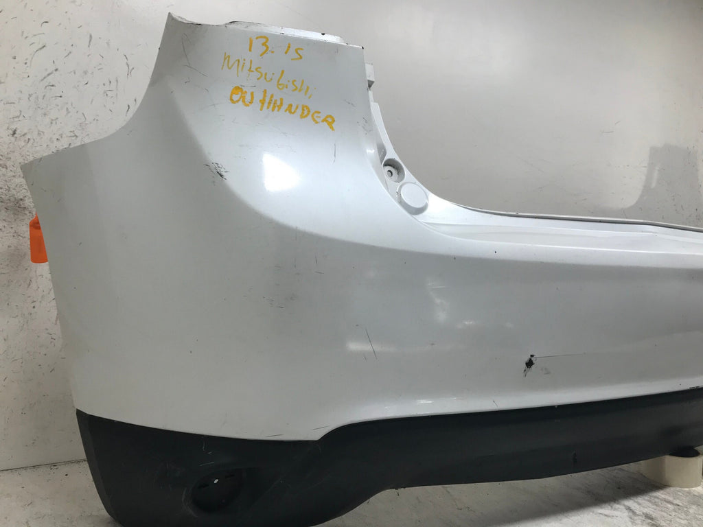 Rear Bumper Cover White Mitsubishi Outlander Sport ES SE 13-2015 6410B860ZZ OEM