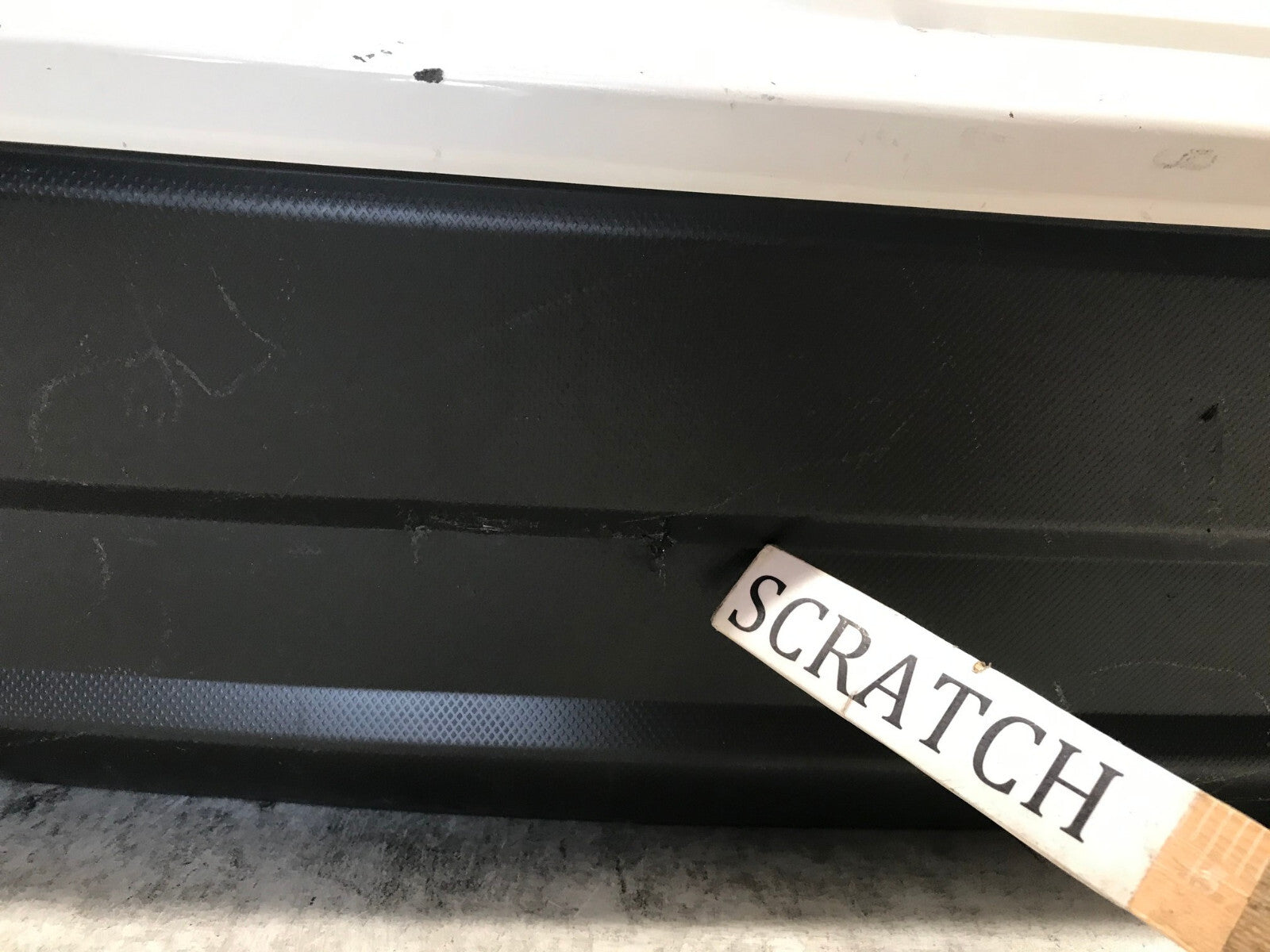 Rear Bumper Cover White 2019-2022 Subaru Forester Base/Limited 57704SJ301 OEM