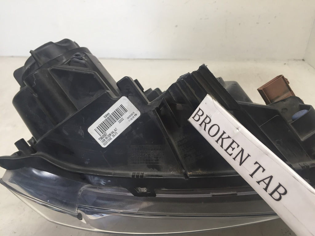 Headlight Damaged Passenger RH Jeep Grand Cherokee 2014 2015 68236108AC OEM2