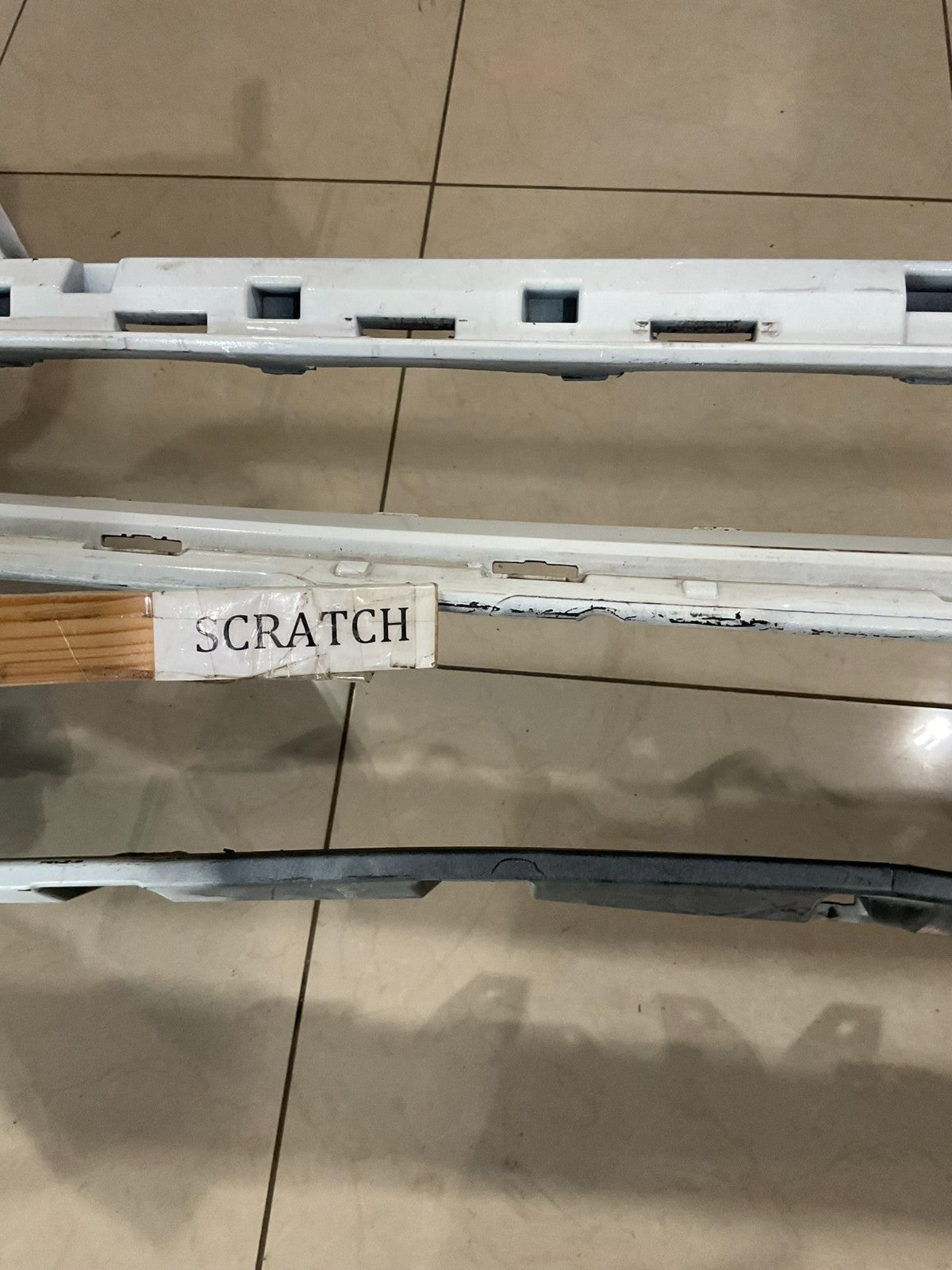 Front Bumper Cover White 2016-2021 2022 Toyota Tacoma 52119 04240 OEM