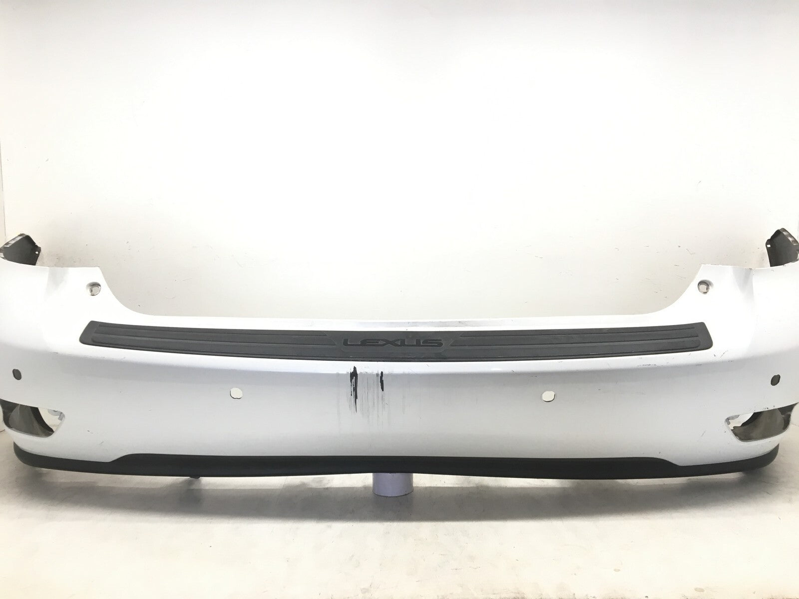 Rear Bumper Cover Lexus RX350 RX450H Base F-Sport w/Sensor Holes 2011-2015 OEM2