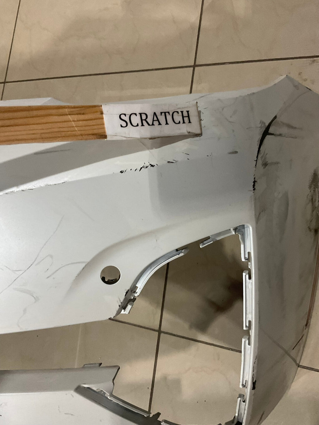 Front Bumper Cover White BMW 5 Series G30 G31 G38 LCI 5111+9464207 OEM