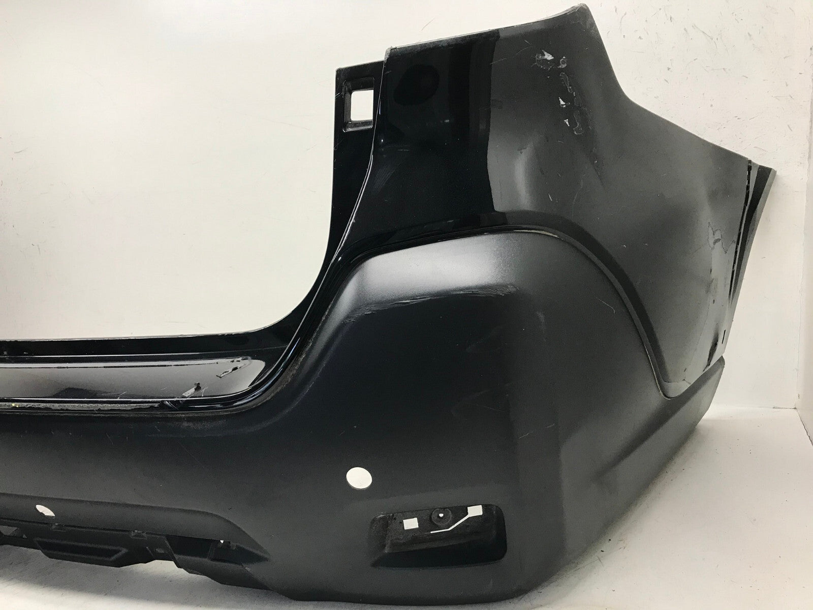 Rear Bumper Cover Black 2023 Subaru Outback Limited Touring w/Sensor Holes OEM