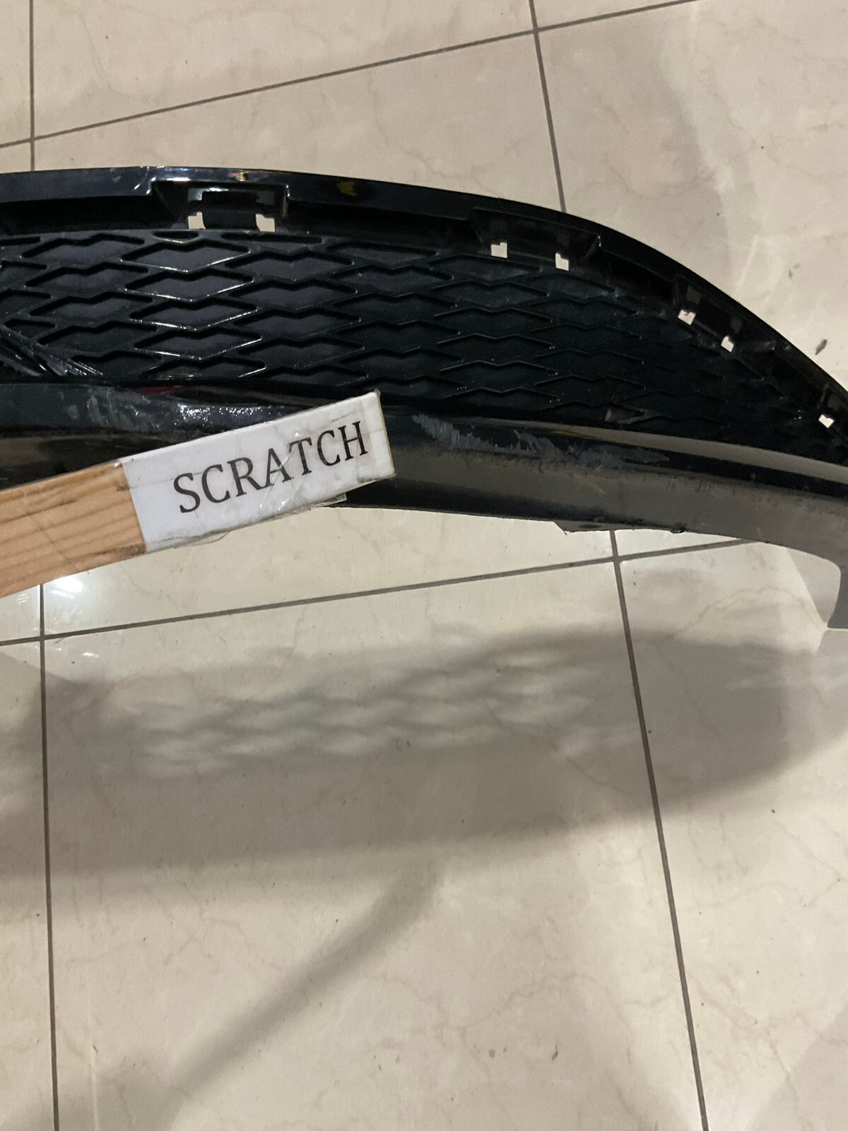 Front Lower Bumper Cover Valance Black 2021-2023 Hyundai Sonata 86512-L1450 OEM