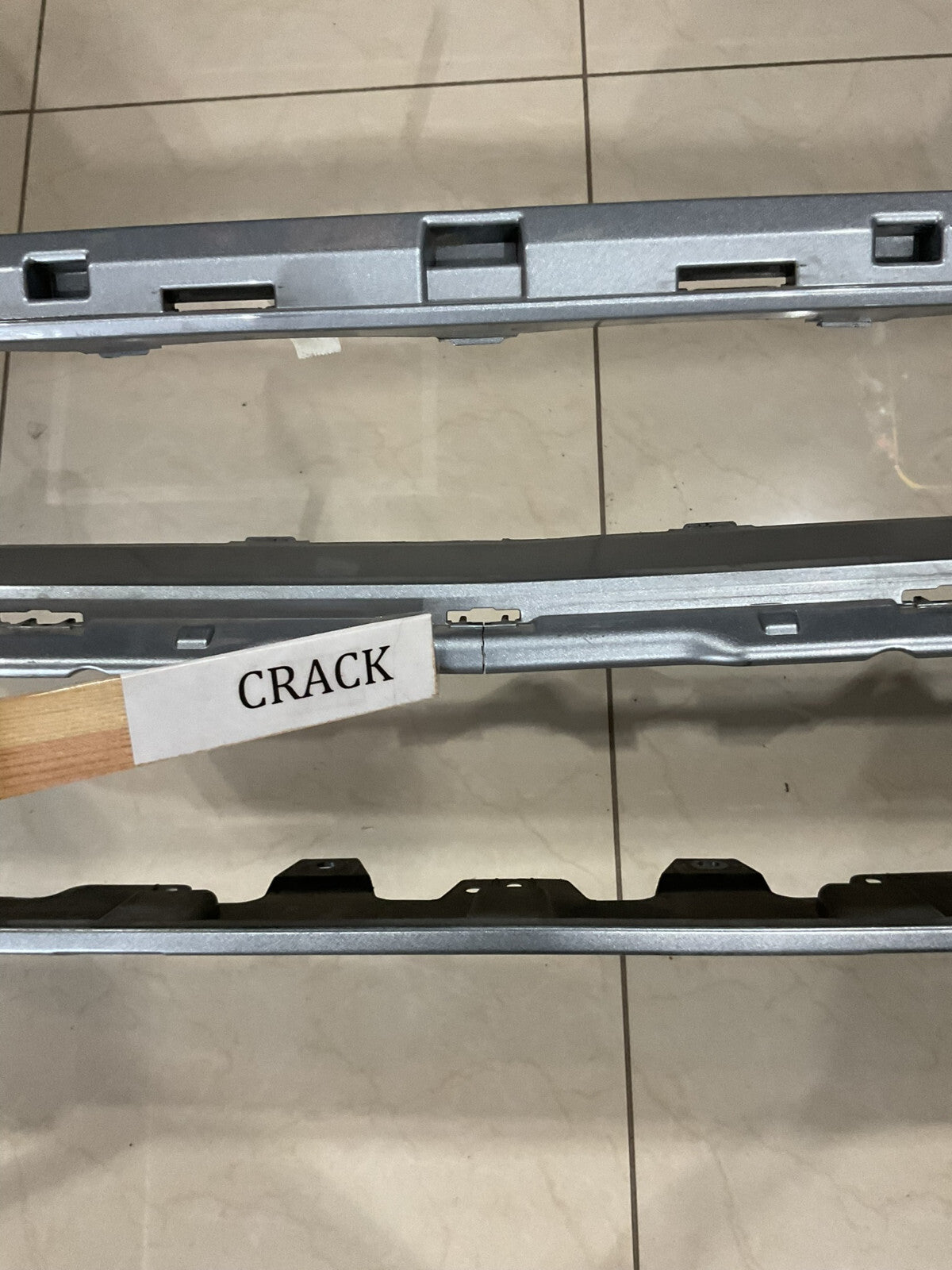 Front Bumper Cover Silver Toyota Tacoma SR SR5 Limited 2016-2018 52119-04240 OEM