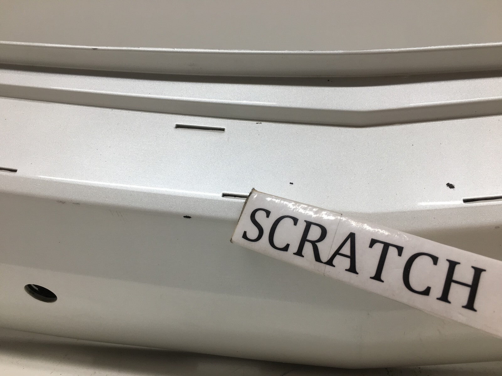 Rear Bumper Cover Cadillac SRX Luxury/Premium/Performance w/Sensr Hole 10-16 OEM