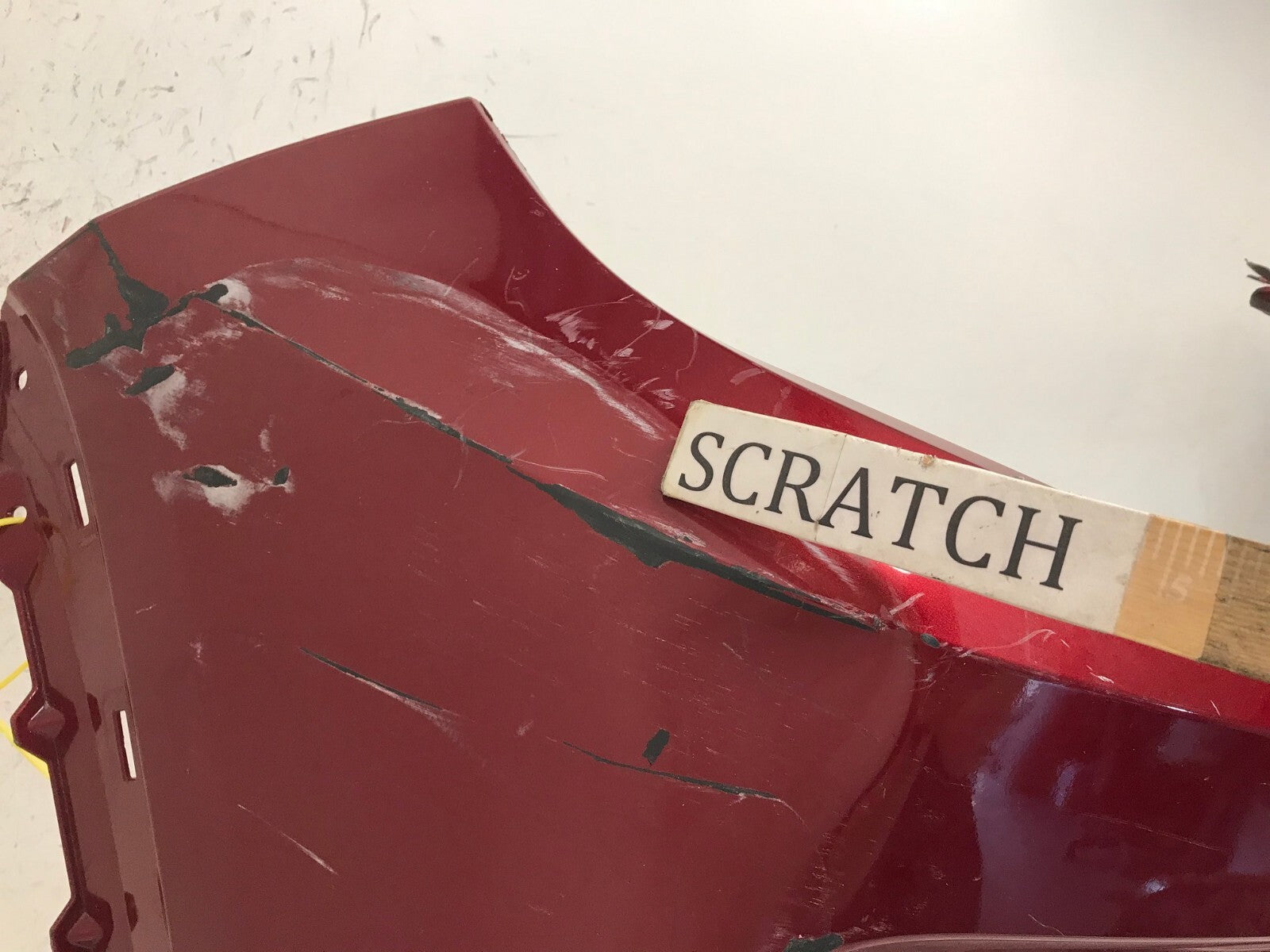 Front Bumper Cover Red 2019-2021 Toyota RAV4 LE/XLE/XLE Premium 52119-0R200 OEM