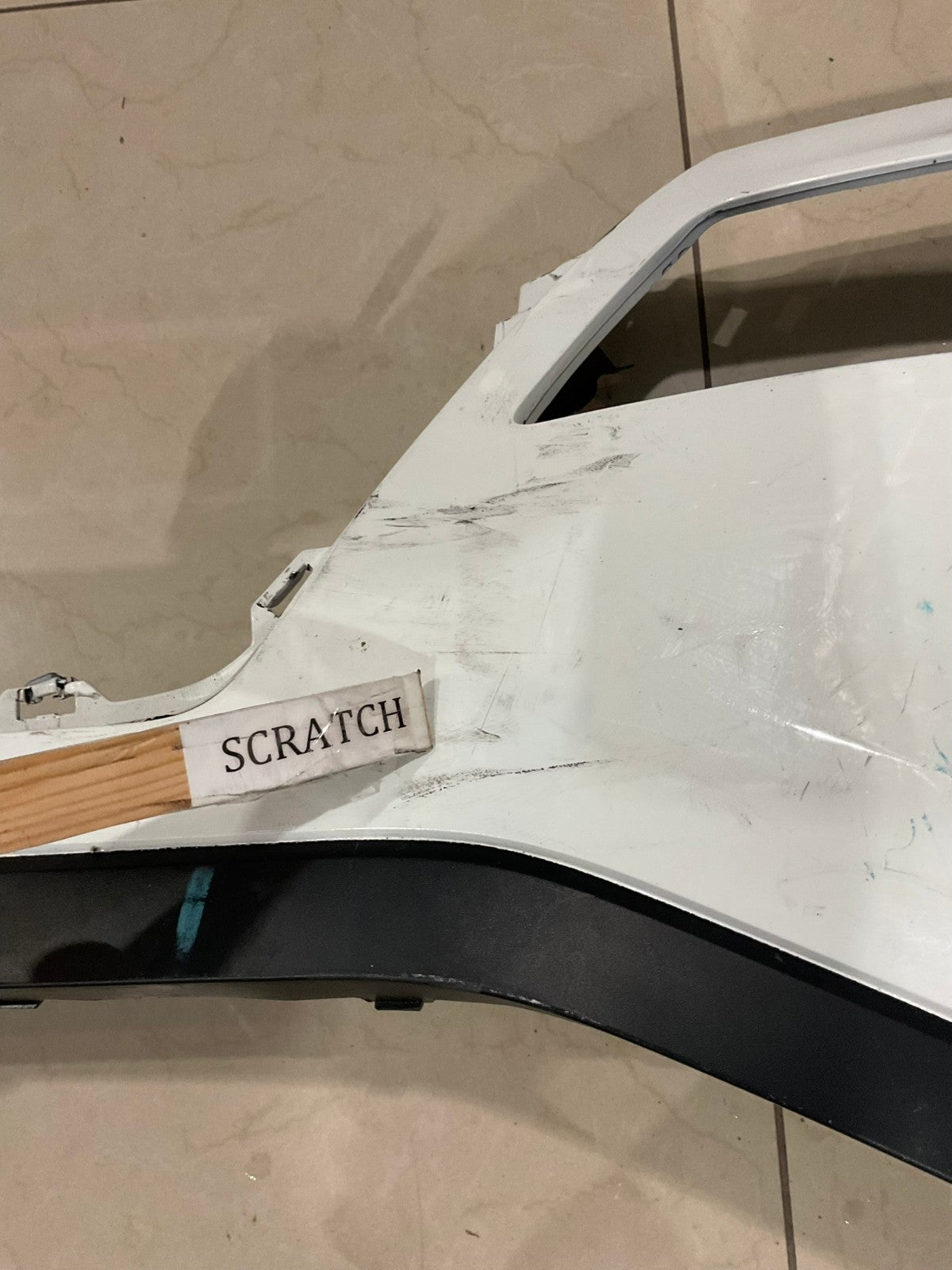 Front Bumper Cover White 2021-2023 Nissan Rogue SL Platinum CAPA