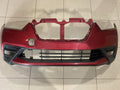 Front Bumper Cover Red 2018-2019 Nissan Kicks S/SV 62022+5rb0h OEM