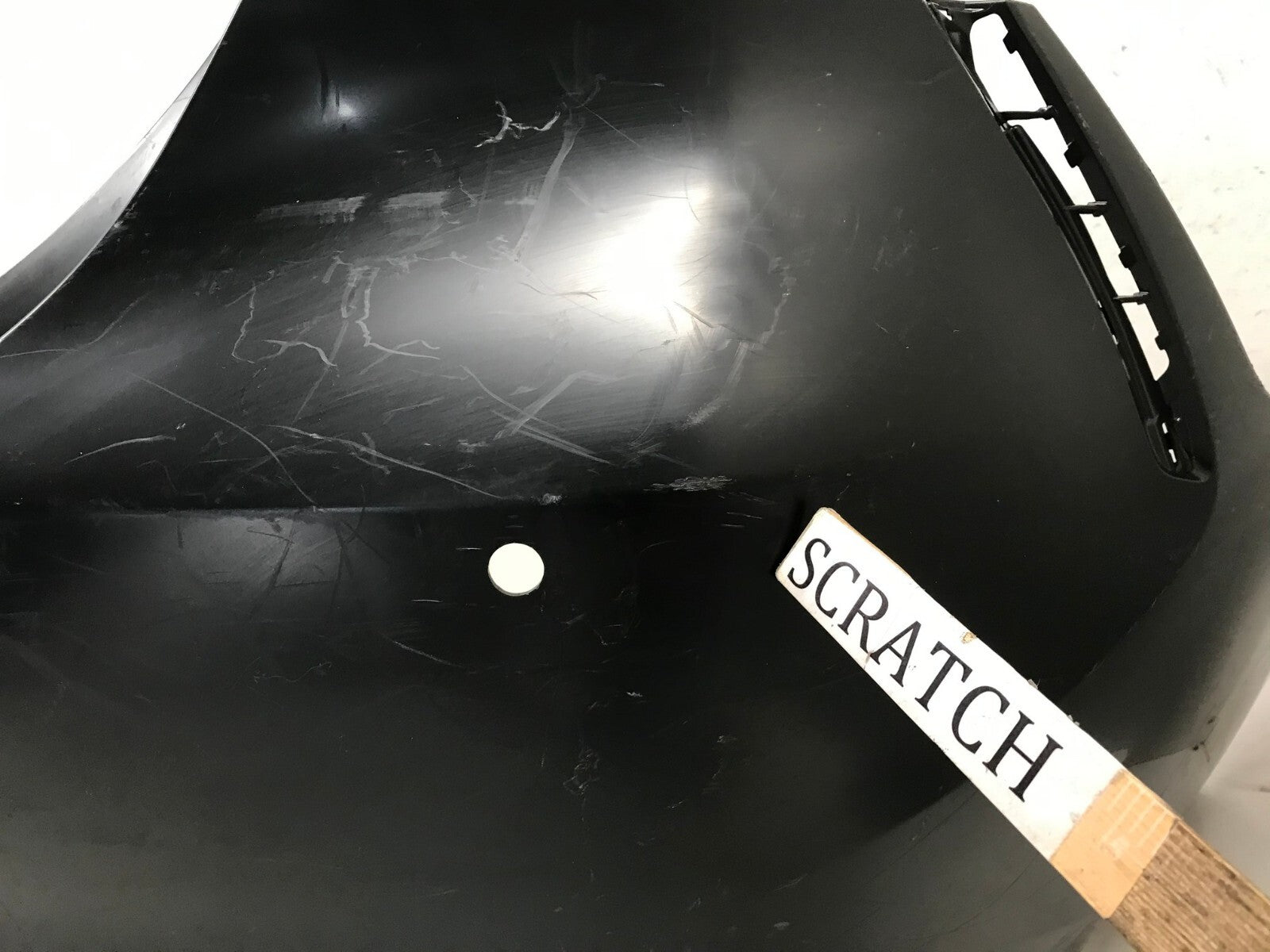 Rear Bumper Cover Unpainted 18-21 Toyota Camry SE/XSE/Hybrid w/Sensor Holes OEM