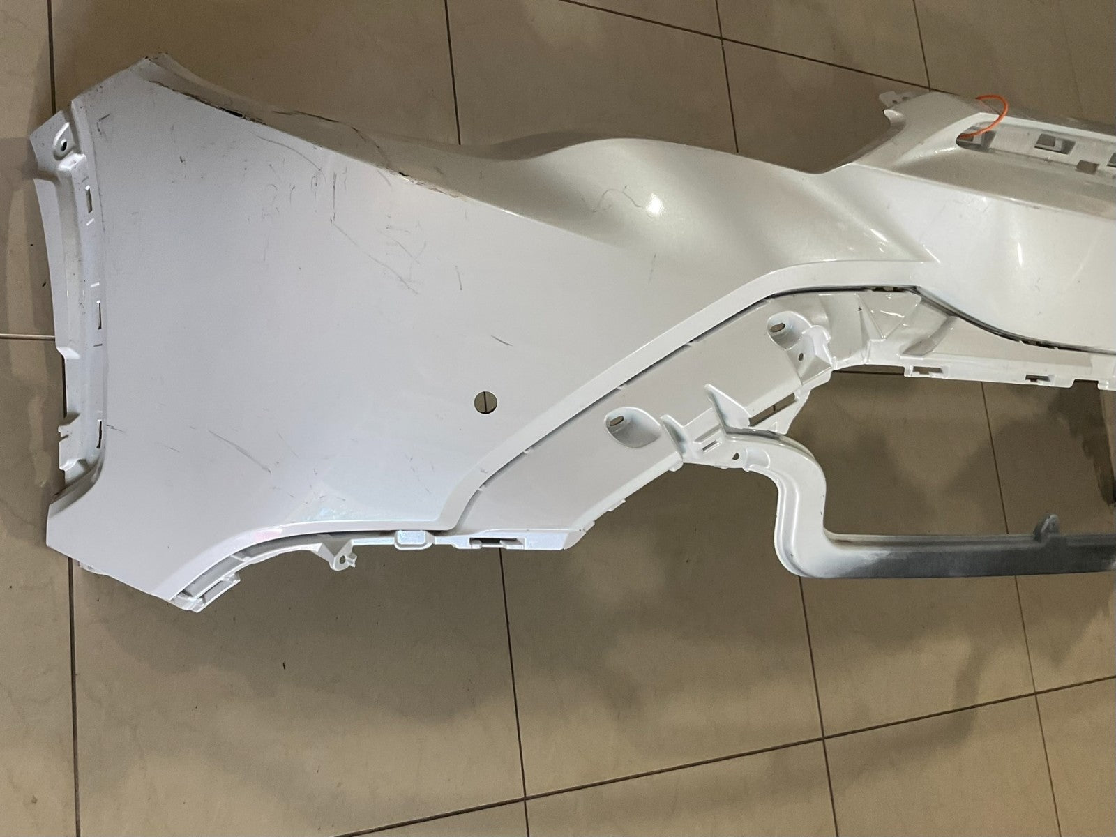 Front Bumper Cover White 2022 2024 Toyota Corolla Cross 52119+a0a90 OEM
