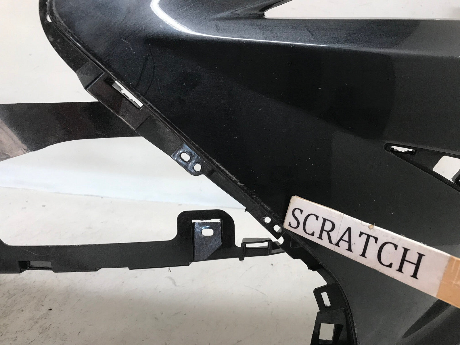 Front Bumper Cover Gray Lexus ES350 Base 2019 w/Sensor Holes 52119-06J00 OEM