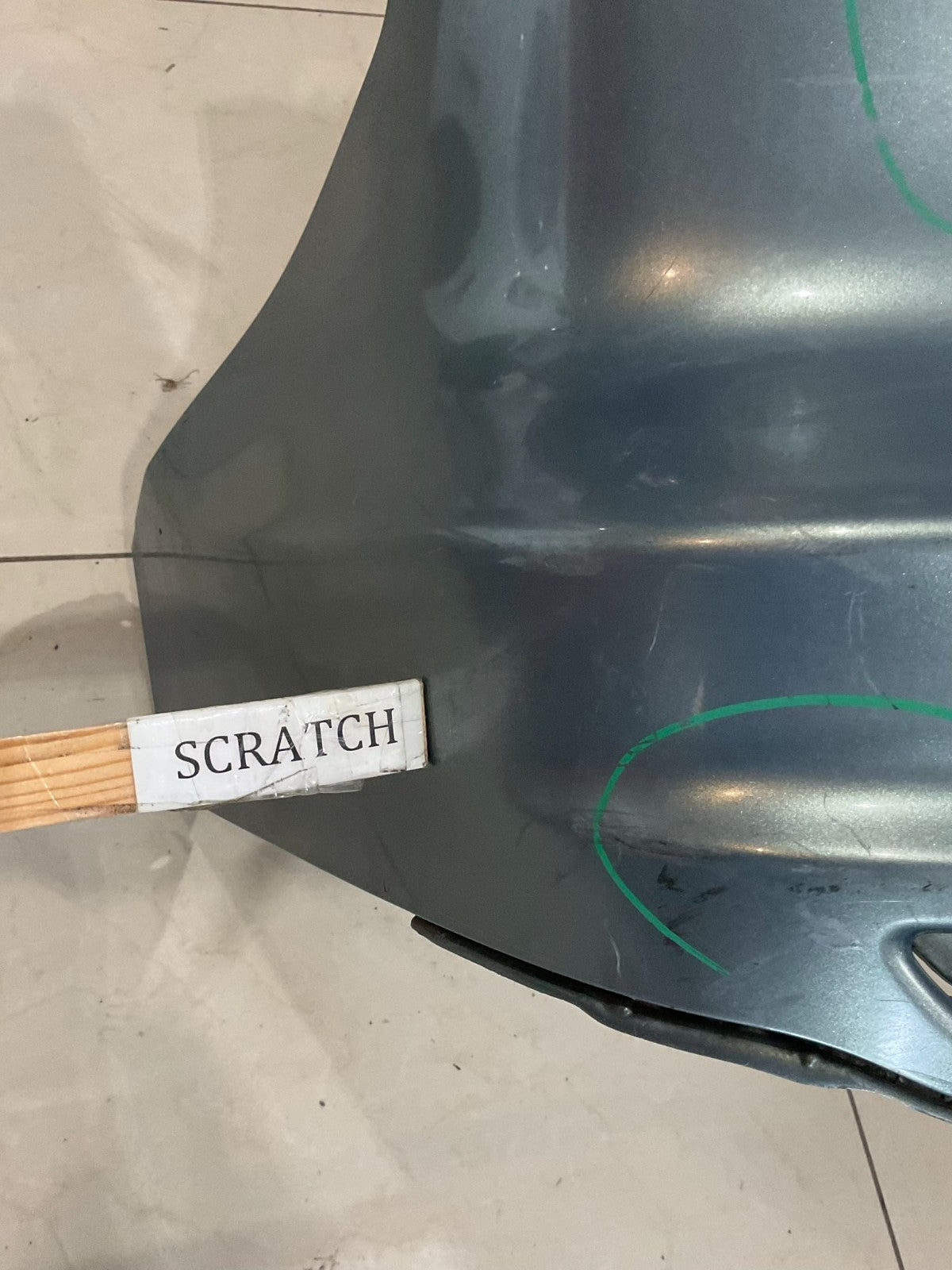 Rear Bumper Cover Green Honda CR-V EX/LX/EX-L/SE 2010-2011 71501+swa+zz00 OEM