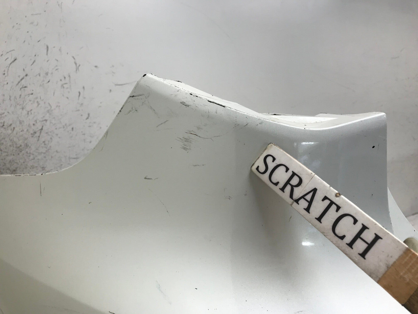 Rear Bumper Cover White 2016-2020 Infiniti QX60 Base/Hybrid 85022-9NC0H OEM