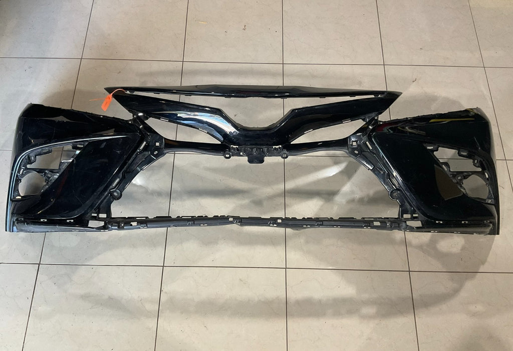 Front Bumper Cover Black Toyota Camry SE XSE Hybrid SE 2018-2020 52119+06e20 OEM