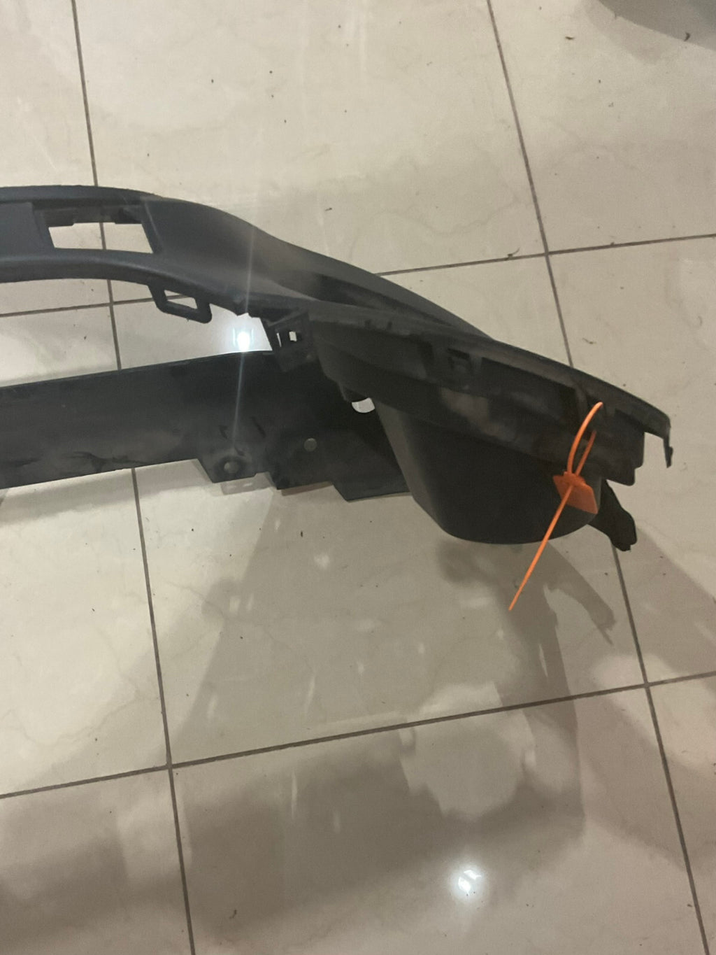 Front Bumper Cover Black Jeep OEM
