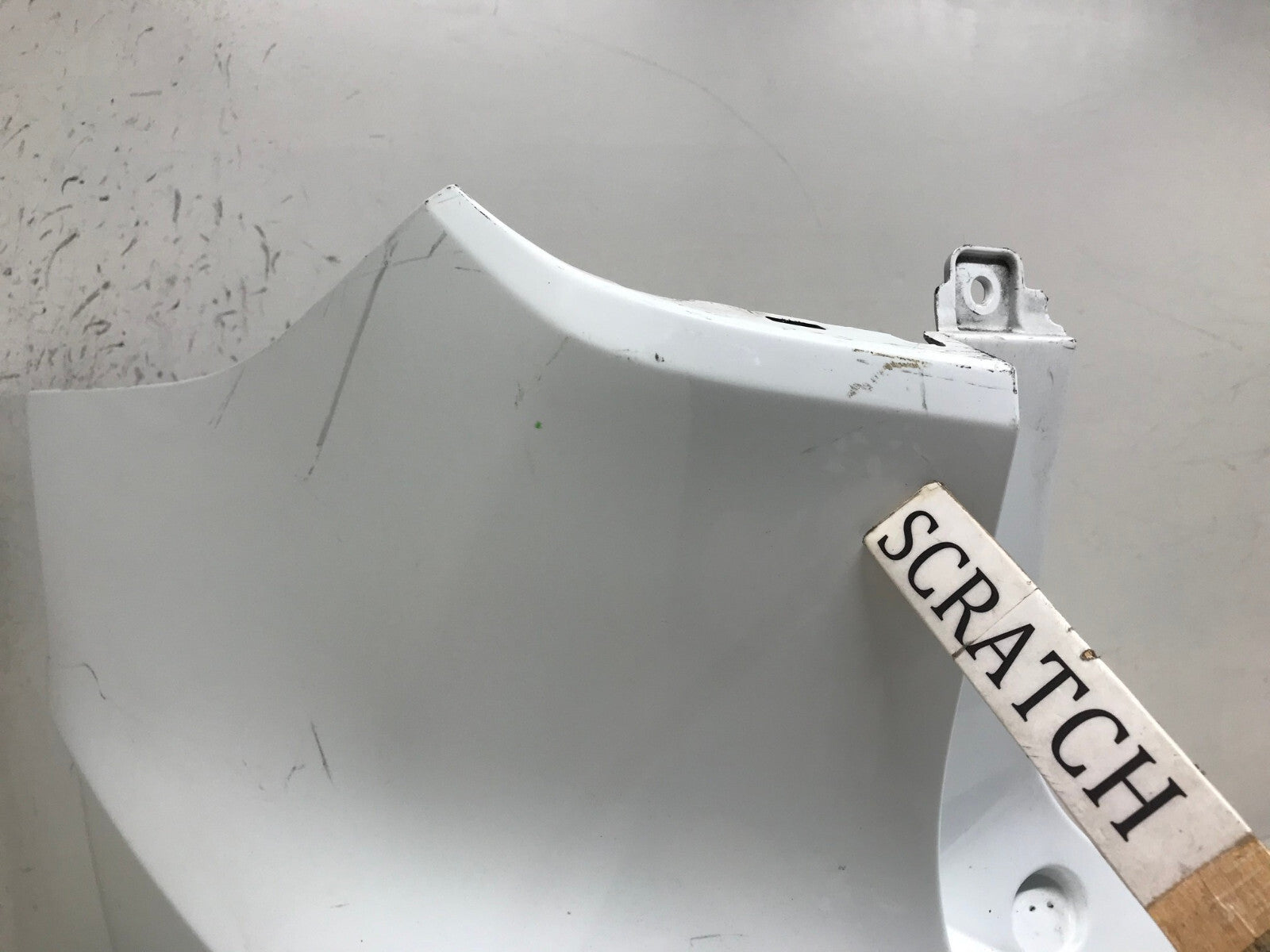 Rear Bumper Cover White 2016-2019 Lexus RX350/RX450H Base w/Sensor Holes OEM
