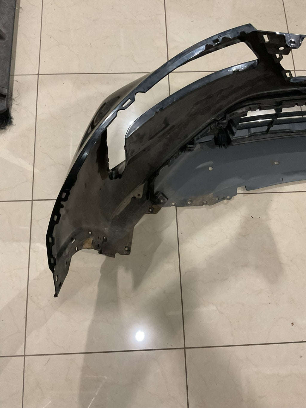 Front Bumper Cover Black Nissan Rogue 2024 2025 CAPA