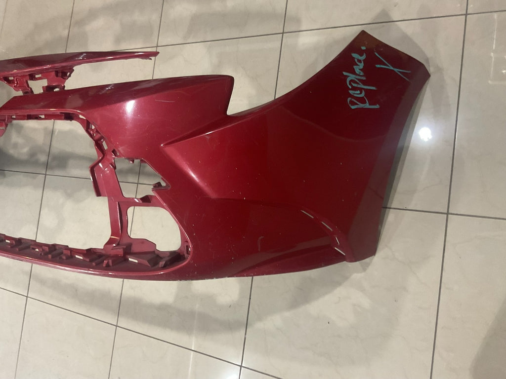 Front Bumper Cover Red 2020 2021 2022 Toyota Corolla L LE XLE CAPA