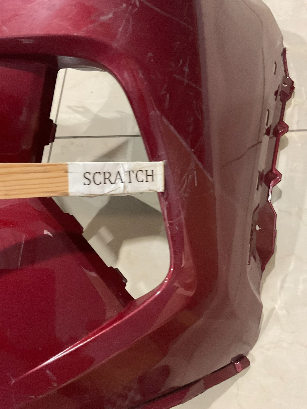 Front Bumper Cover Red 2022-2023 Toyota RAV4 52119+42b20 OEM