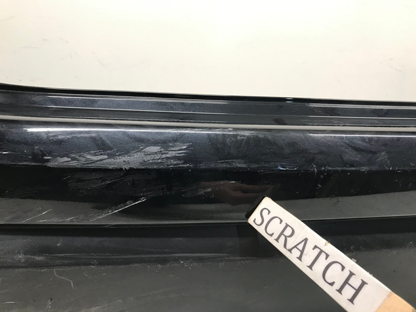 Rear Bumper Cover Nissan Rogue Sport S/SL/SV w/Sensor Holes 2017-2019 OEM