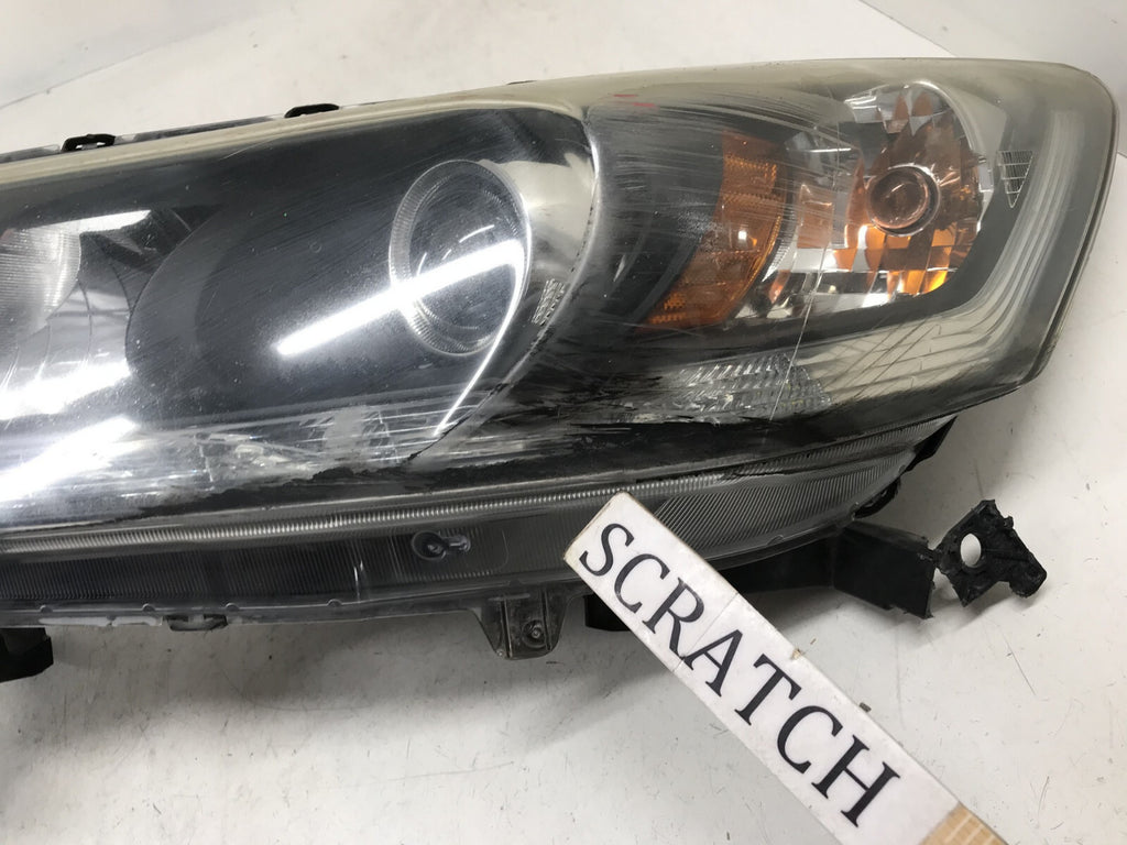 Headlight Damaged Left Driver LH Honda Accord Sedan 2013-2015 33100T2AA01 OEM