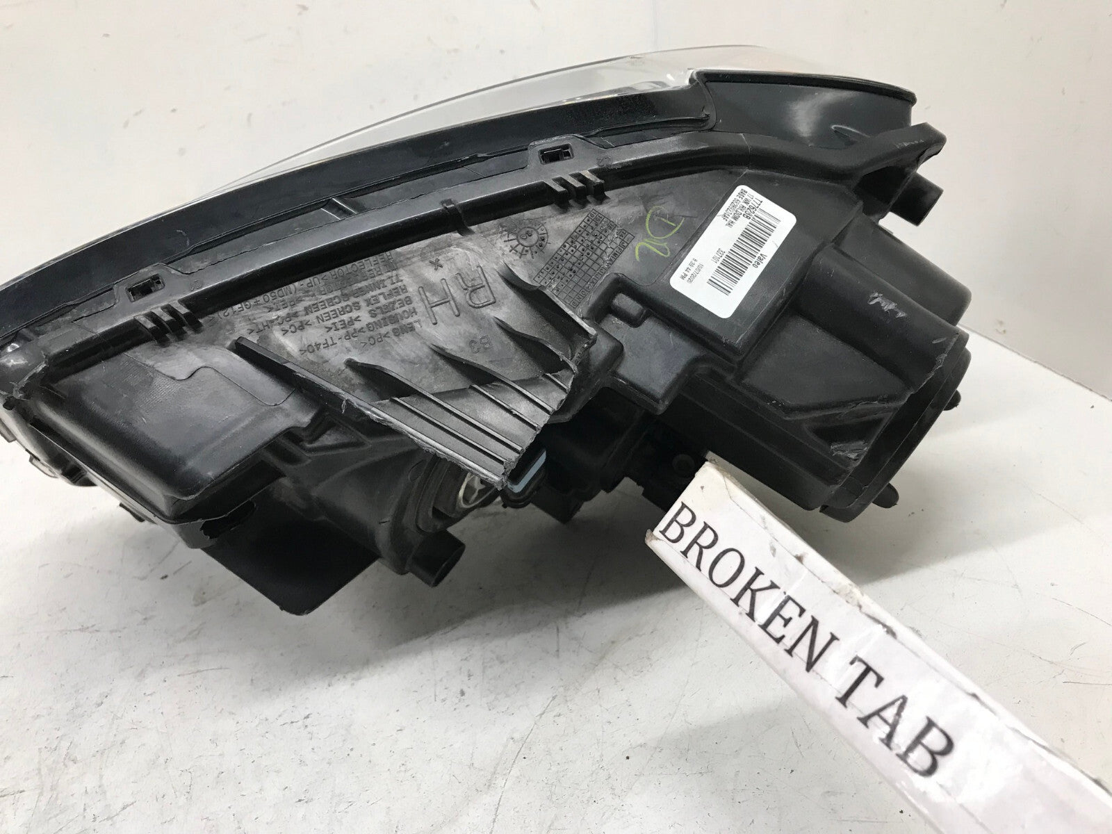Headlight Damaged RH Passenger Jeep Grand Cherokee 17-22 68289234AF OEM
