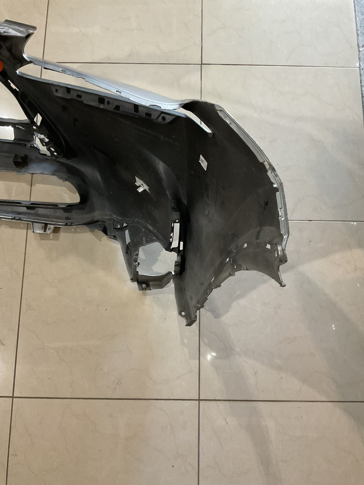 Front Bumper Cover Silver Lexus NX300h NX200T 15-17 52119+78050 OEM
