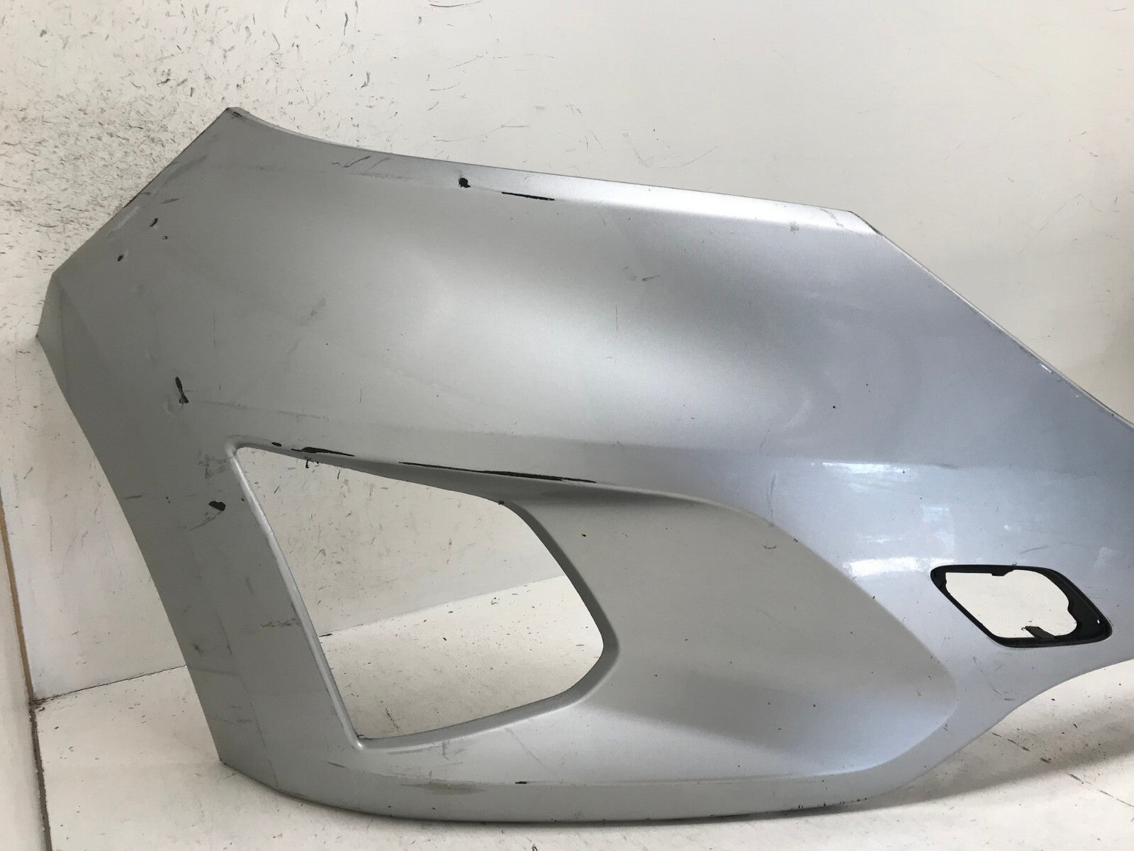 Front Bumper Cover Silver 2018-2021 Chevy Equinox L/LS/LT/Premier 23138517E OEM