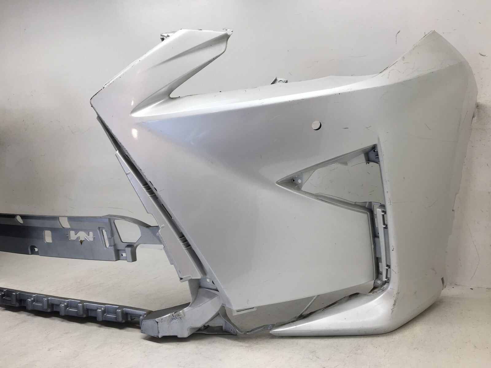 Front Bumper Cover Lexus RX350 RX450H w/Sensor Hole w/o Washers 058 16-18 OEM2