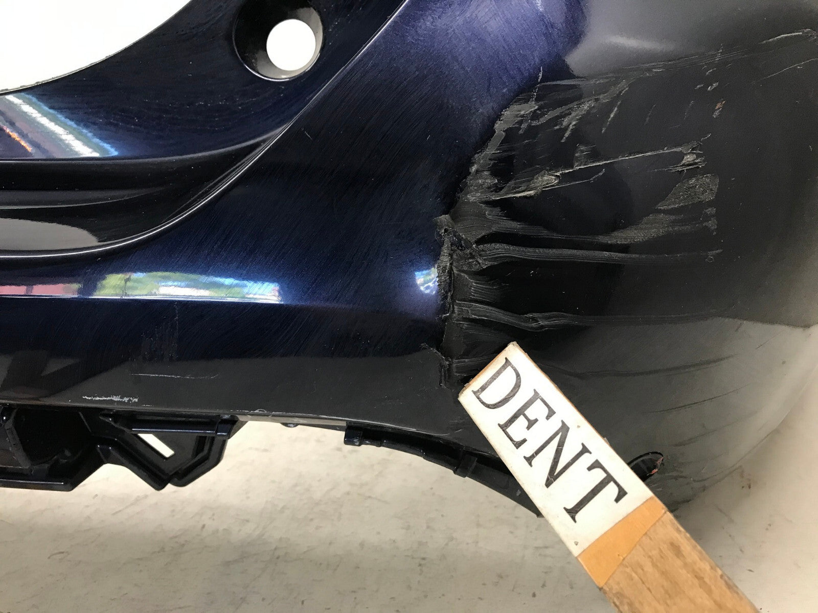 Rear Bumper Cover Black 20-21 Toyota Highlander L/LE/XLE/Hyb w/Sensor Holes OEM