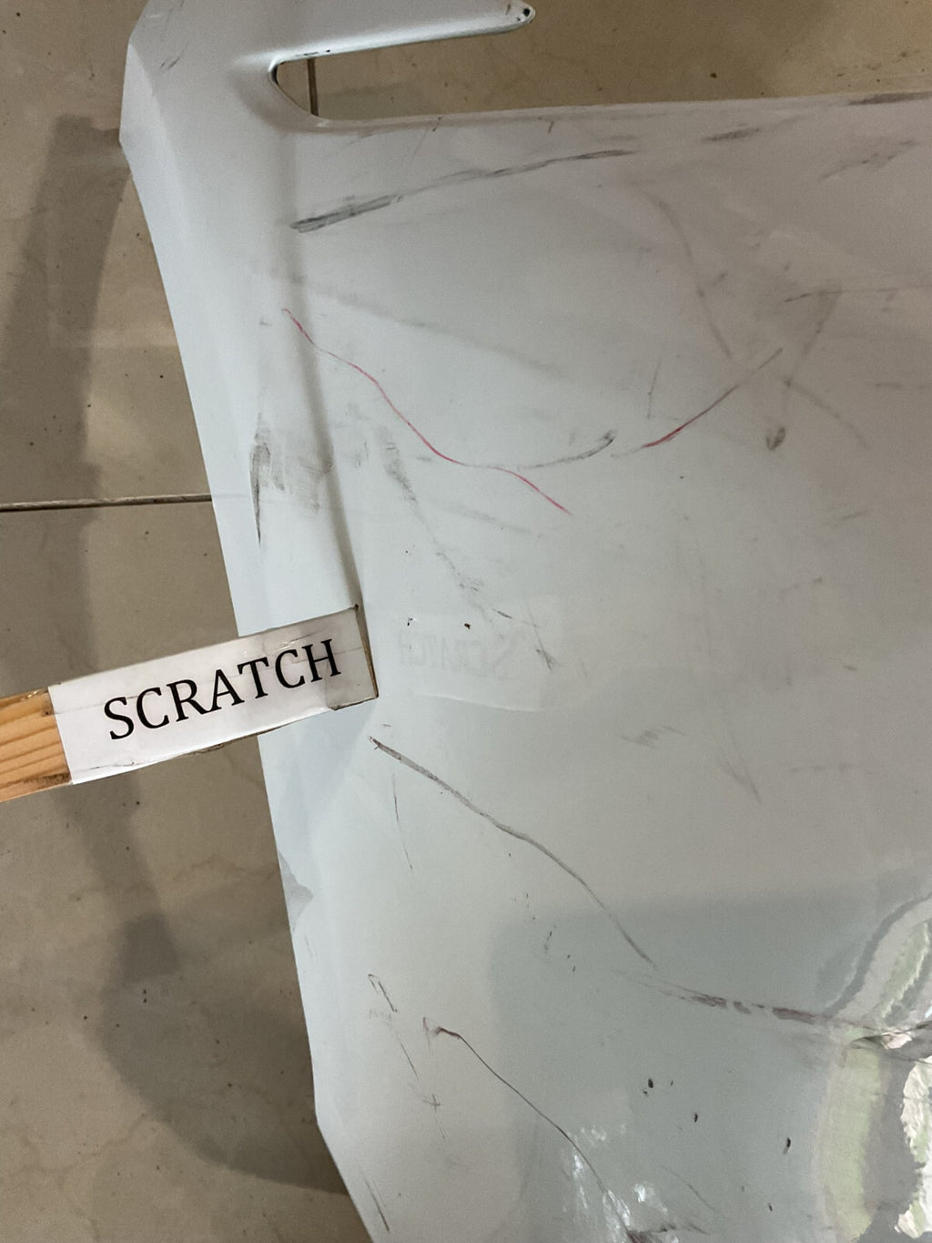 Front Bumper Cover White Lexus ES350 Base 2019 52119-06J00 OEM