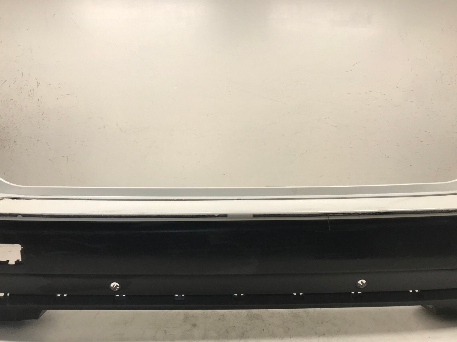 Rear Bumper Cover White Subaru Outback 2020 w/Sensor Holes 57704AN31A OEM