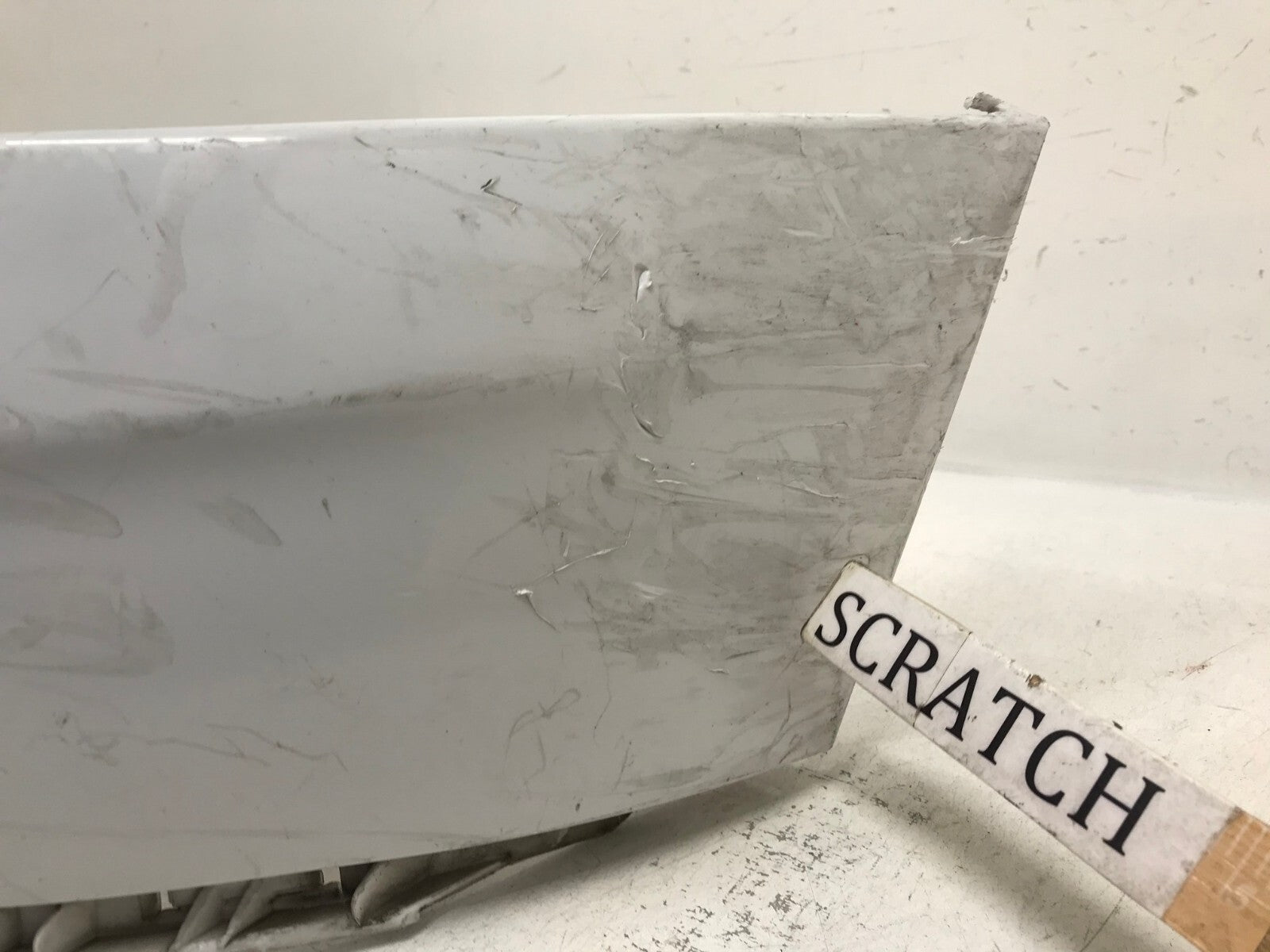 Front Upper Bumper Cover White 20-2022 Ford Transit 150/250/350 Base/XL/XLT OEM